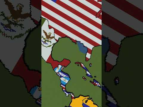 1914 Small Scale Ocean #world #1914 #maps #flags #minecraft