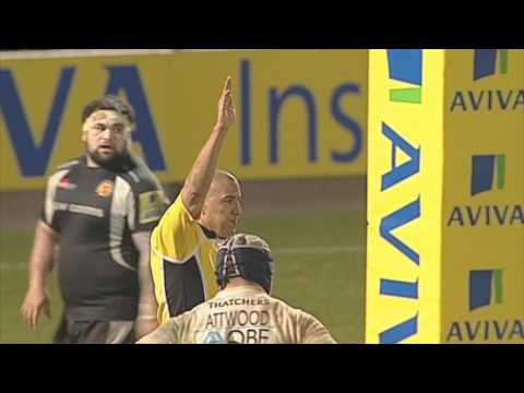 Exeter Chiefs 9-12 Bath Rugby - Aviva Premiership Rugby Highlights Round 16 | 24-02-12