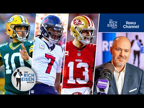 Which NFL QB Will Take a Bigger Leap Next Season: Love, Stroud or Purdy? | The Rich Eisen Show