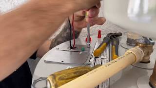 HOW TO wire a Water Heater!