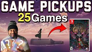 Game Pickups!  25 Games to Check Out IMMEDIATELY