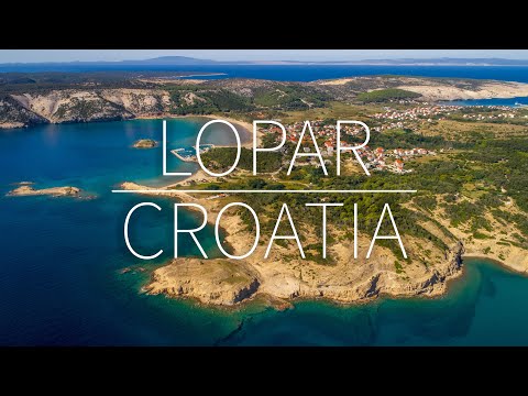 Lopar / Insel Rab / Croatia / 4K Video / 2019 / Sandparadies/Pointers
