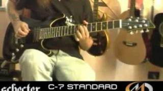 Video thumbnail for SCHECTER C-7 STANDARD by Goldmusicsrl
