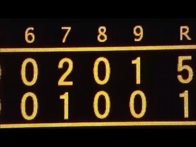 メンドーサ、強力打線相手に好投、来日初勝利 2014/4/1 ホークス対ファイターズ