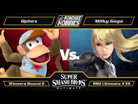 RSH Ultimate #39: Qphex (Diddy Kong) vs Milky Gaga (ZSS) - Winners Round 2