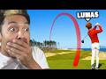 I CHALLENGE MY FIRENDS TO GOLF IRL Reacts Golf With Lumas And Tinky