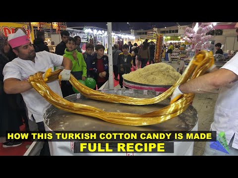 Turkish Cotton Candy Recipe 1001 Sweet Threads The Ancient Art of Making  How to Make Pismaniye