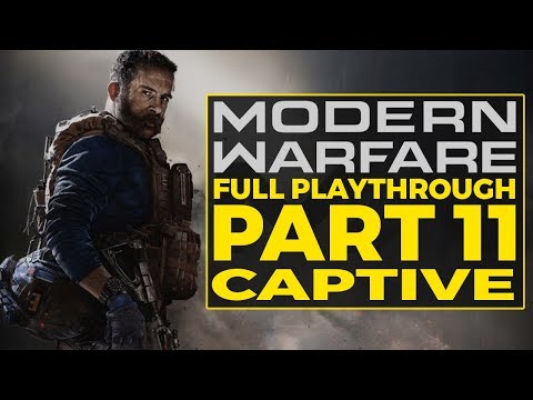 Call of Duty Modern Warfare Playthrough Part 11: Captive (Realism)