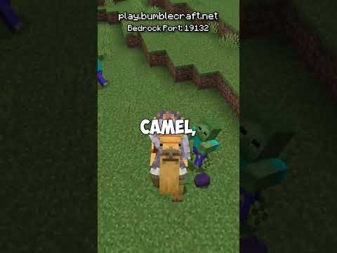 the minecraft camel is OP
