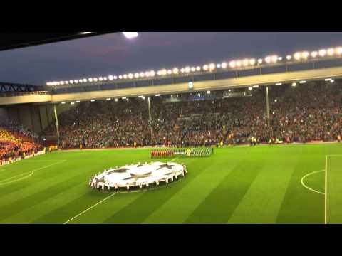 Liverpool 2–1 Ludogorets Razgrad — Champions League Anthem (September 2014)
