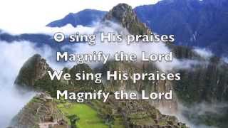 Let Us Exalt His Name   Psalm 34 lyrics