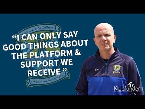 St Conor's College, Kilrea - Klubfunder Testimonial