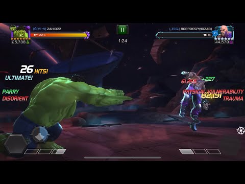 Hulk CLAPS Absorbing Man (BGs) | MCOC