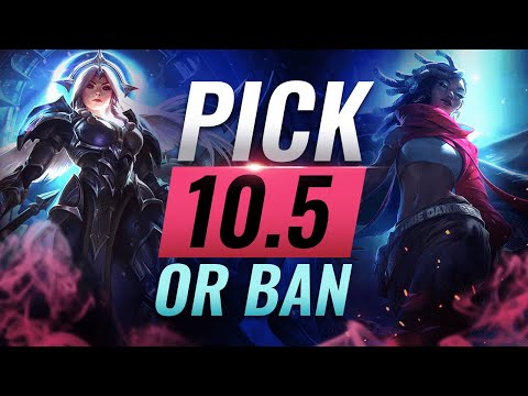 OP Pick or Ban: BEST BUILDS For EVERY Role - League of Legends Patch 10.5