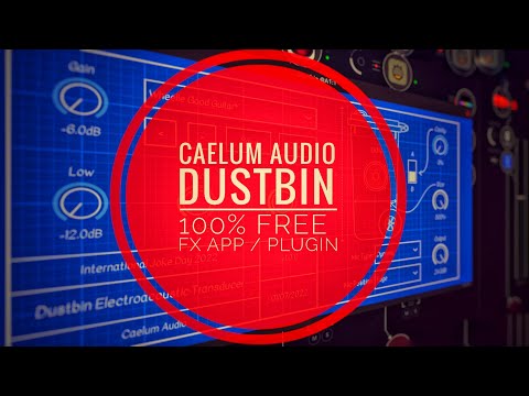 Caelum Audio Dustbin 100% FREE FX App / Plugin - Sounds Great! (5-min Demo - See Pinned Comment)