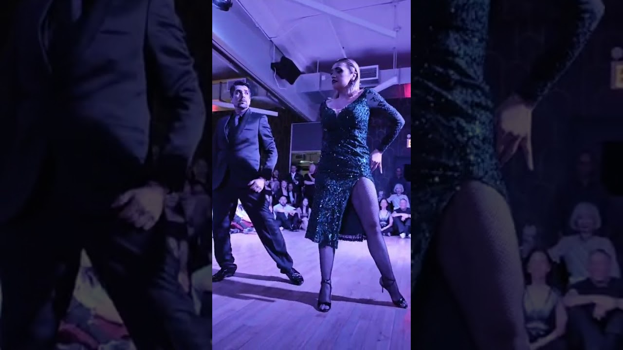 Ariadna Naveira & Fernando Sanchez perform to Pugliese at Milonga Volver NYC April 11, 2026