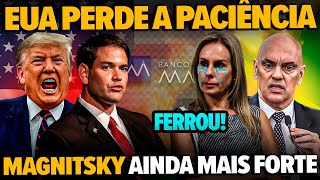 BOMBA URGENTE! Donald Trump SE ESGOTA COM ACUSAÇÕES CONTRA MORAES querem a MAGNITSKY DE VOLTA!