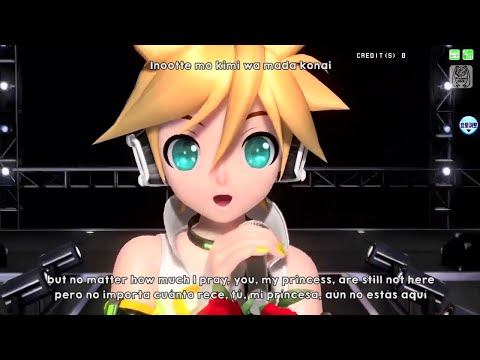[Project DIVA] The Snow White Prince Is Len - Kagamine Len cover [English, Romaji & Spanish subs]