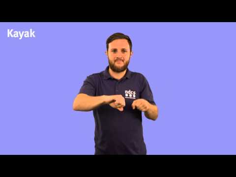 How to Sign Kayak in BSL