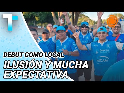 ESTUDIANTES de RÍO CUARTO debuta como LOCAL en Primera y vuelve a jugar en el Candini