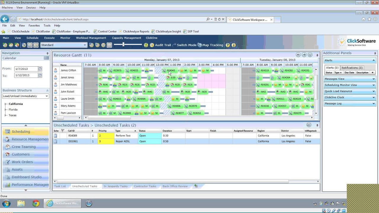 Euclides Technologies Demo: Scheduling Methods in ClickSchedule