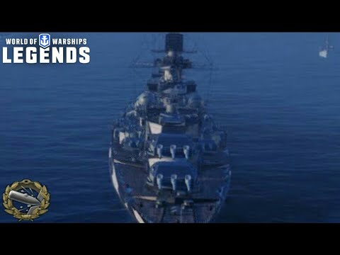 Scharnhorst 127k Damage - Standard Battle | World of Warships Legends
