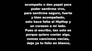 porta corazon boli y papel (letra)