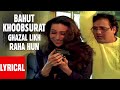 Bahut Khoobsurat Ghazal Likh Raha Hun Lyrical Video Kumar Sanu Shikari Govinda Karishma