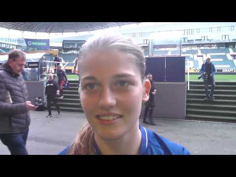 Raquel Viaene na KAA Gent Ladies - Club YLA op 06.11.2021