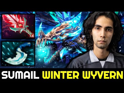 SUMAIL & YAWAR Epic Game — Bloodthorn Winter Wyvern vs Swift Blink Slark 7.28 Dota 2