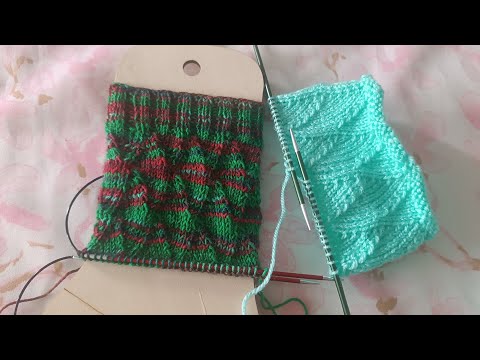 Sock Pattern #41 - Simple Wave Pattern over 16 Stitches (from Size 41)