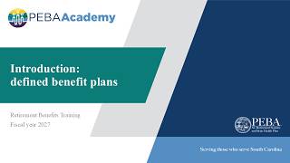 FY2027 Retirement Benefits Training | full presentation