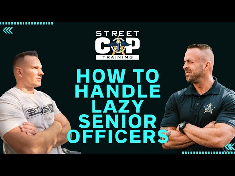How to handle lazy senior officers