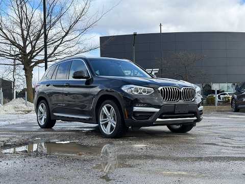 2020 BMW X3 xDrive30i Sports Activity Vehicle in Black for sale at Pine Tree Ford in Woodbridge, ON