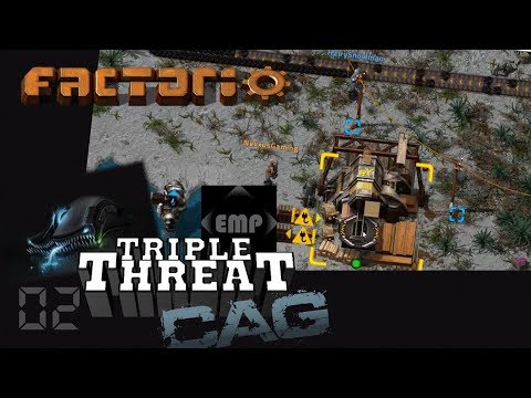 Factorio TripleThreat | Pyanodon Mods Ep. 02 - Who Ordered The Iron? | Factorio Multiplayer Gameplay