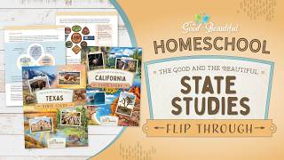 Homeschool State Studies | Flip Through | The Good and the Beautiful