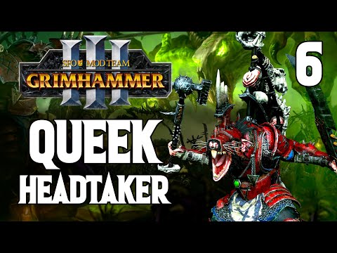 The Hunt for Khalida Begins! - Queek Headtaker #6 - SFO Grimhammer 3 - Total War Warhammer 3