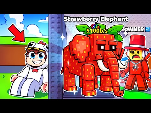 J'ai volé STRAWBERRY ELEPHANT au PROPRIÉTAIRE de Steal a Brainrot Roblox !