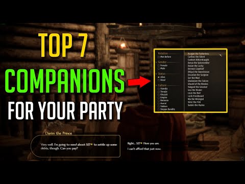 Top 7 BEST Companions For Your Party - Bannerlord