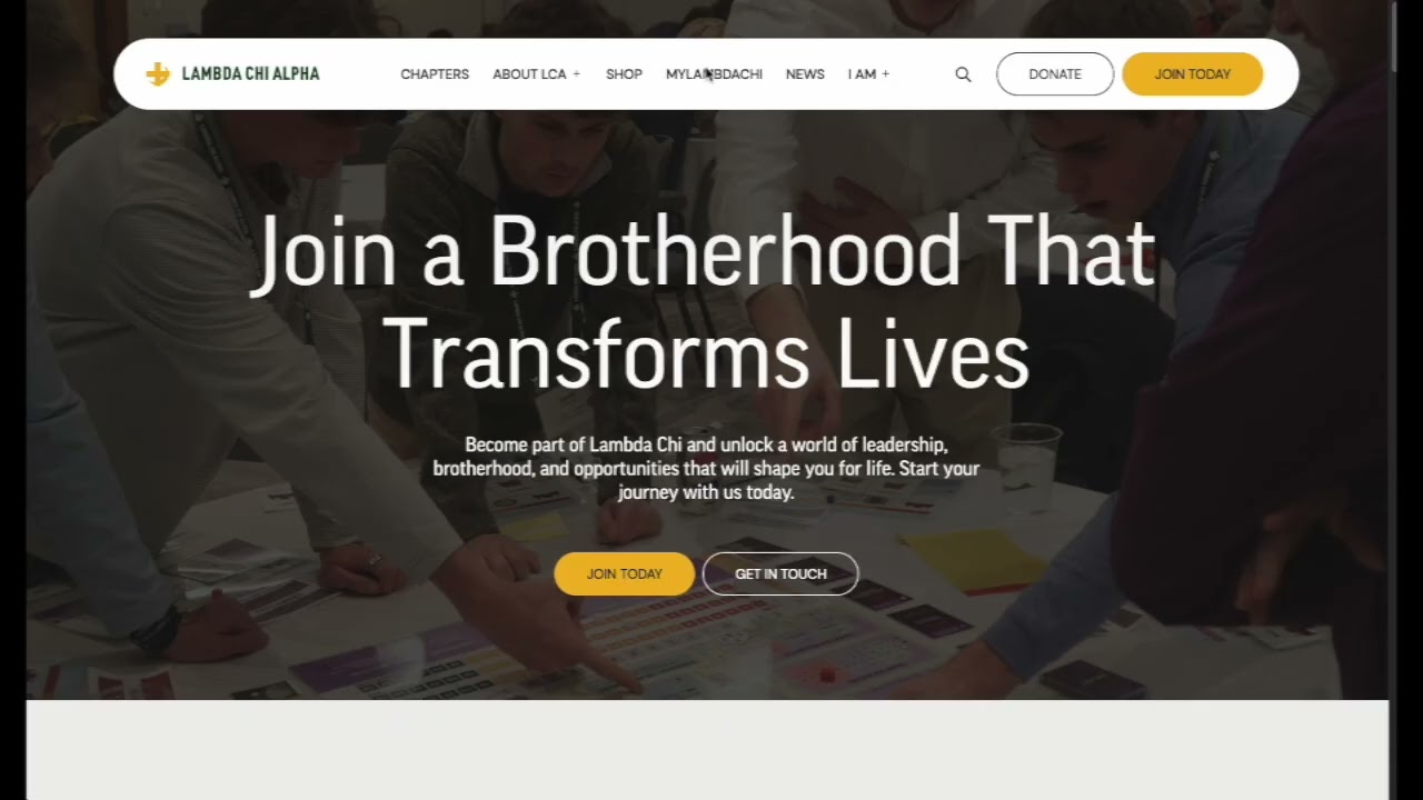 myLambdaChi Walkthrough