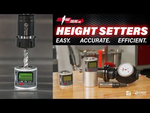 More Consistent & Accurate Height Offsets! Mark Demos the HaasTooling Height Setter.
