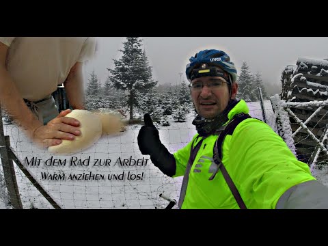 Mit dem Rad zur Arbeit // Warm anziehen und los!