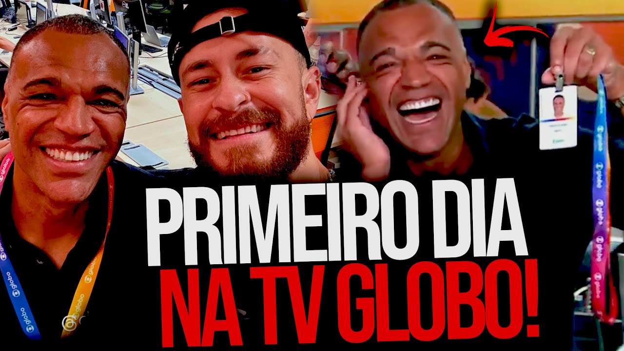 DENILSON SHOW EM SEU PRIMEIRO DIA NA GLOBO