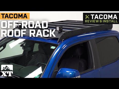2005-2021 Tacoma Double Cab Off-Road Roof Rack Review & Install