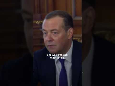 Former Russian President Dmitry Medvedev says Putin's arrest would spark war