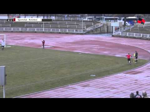 Tor: Dresdner SC 1898 4:1 TSV Rotation Dresden 1990