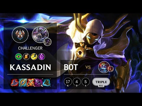 Kassadin Bot vs Heimerdinger - BR Challenger Patch 10.19