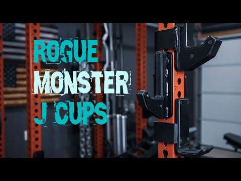 Rogue Fitness Monster Rack J-Cups home gym review. Sandwich vs. Standard