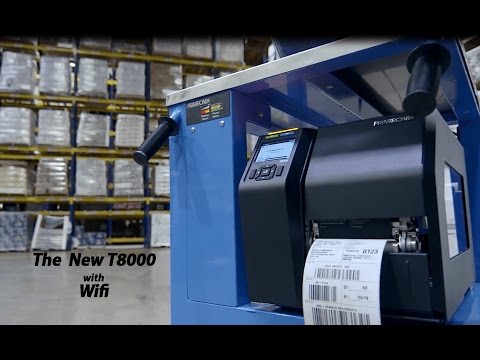 Image of Printronix T8000 Industrial Thermal Label Printer video thumbnail