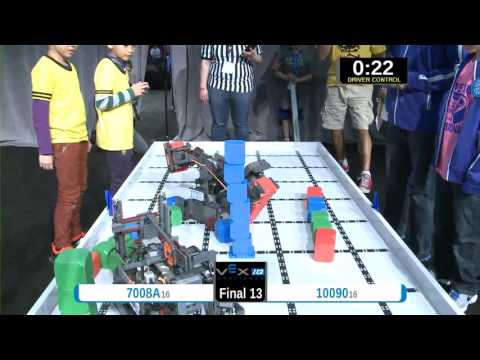 2015 VEXIQ Elem Finals 13 -  (7008A 10090) 132 - VEX-IQ Elementary School-VEX Worlds 2015